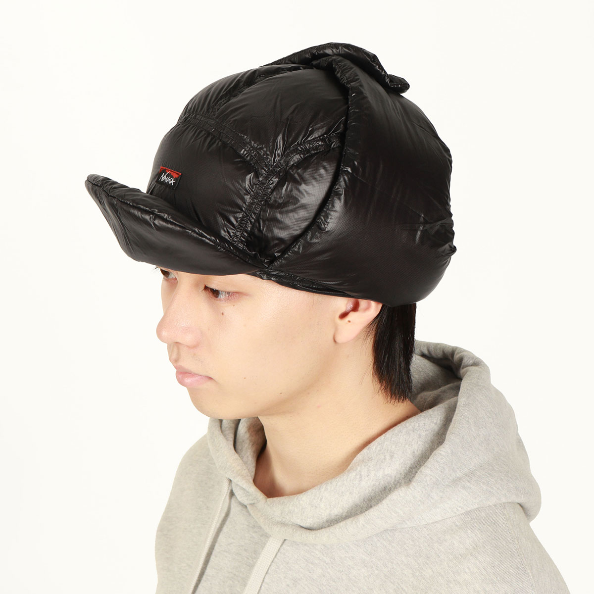 Amazon | [sutue] メンズ ニット帽 秋冬 黒い ニットキャップ