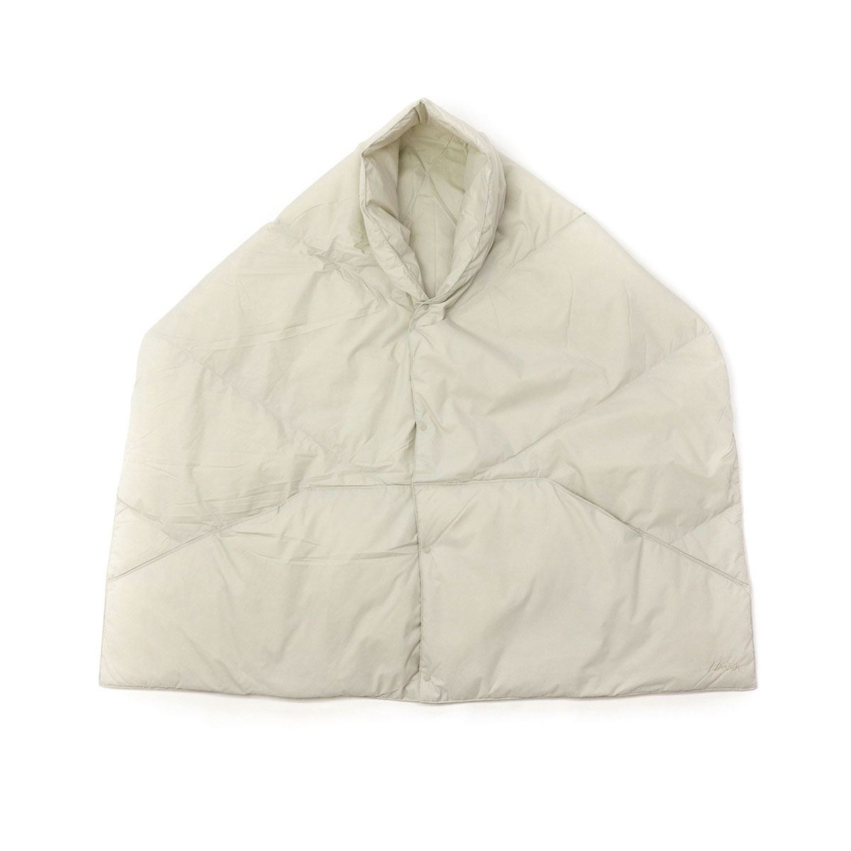 ☆新品☆JILSANDER ポンチョダウン ブランケットコート ベージュ
