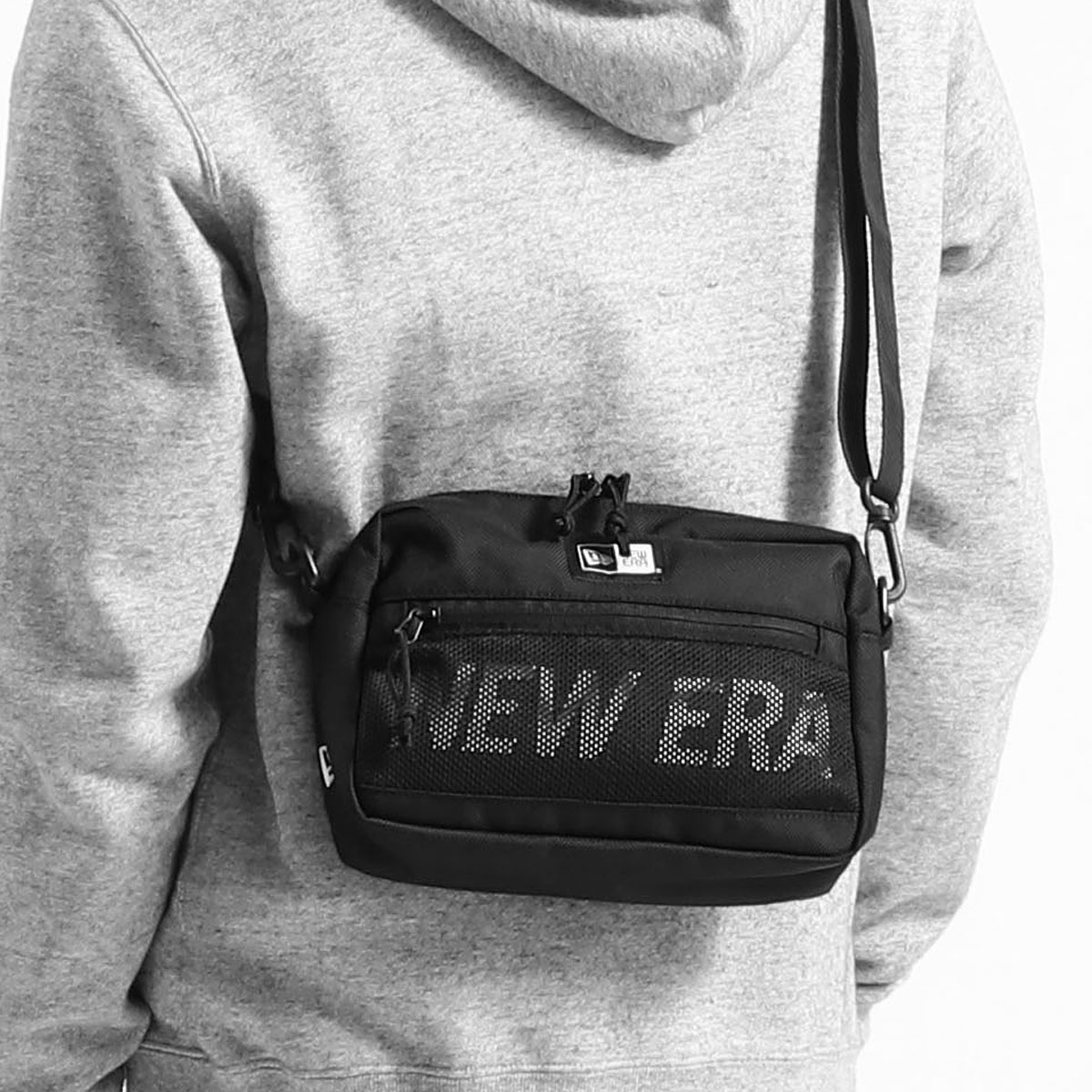 最大41%★6/23限定 正規取扱店 NEWERA ショルダーバッグ メンズ レディース 斜めがけバッグ ブランド ニューエラ 軽量 軽い 大人 ショルダーポーチ ラージ 2L｜galleria-onlineshop｜03