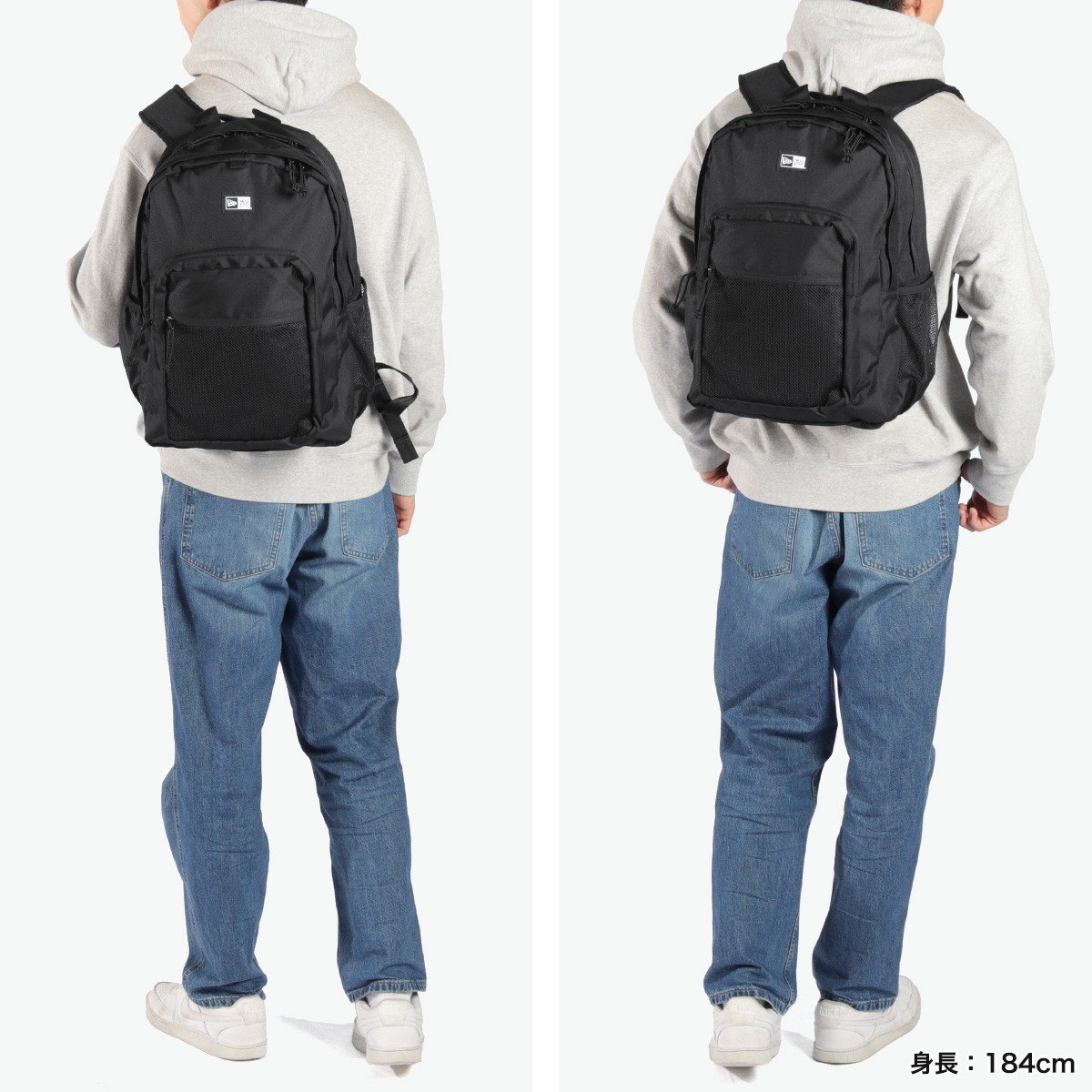 キャンパスパック 35L ブラック | ニューエラオンラインストア