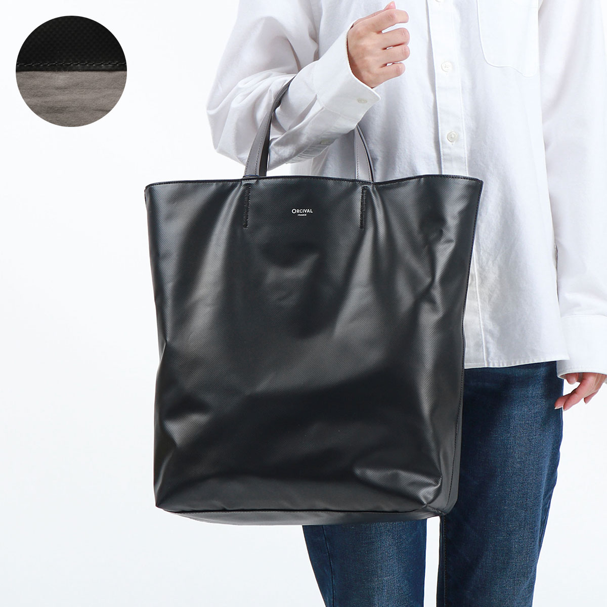 オーシバル トートバッグ ORCIVAL VERTICAL TOTE LARGE トート バッグ