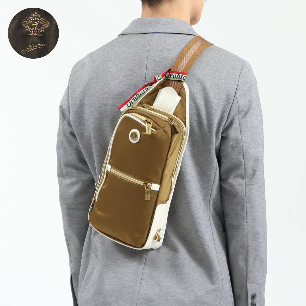 日本正規品 オロビアンコ ボディバッグ Orobianco ワンショルダー 