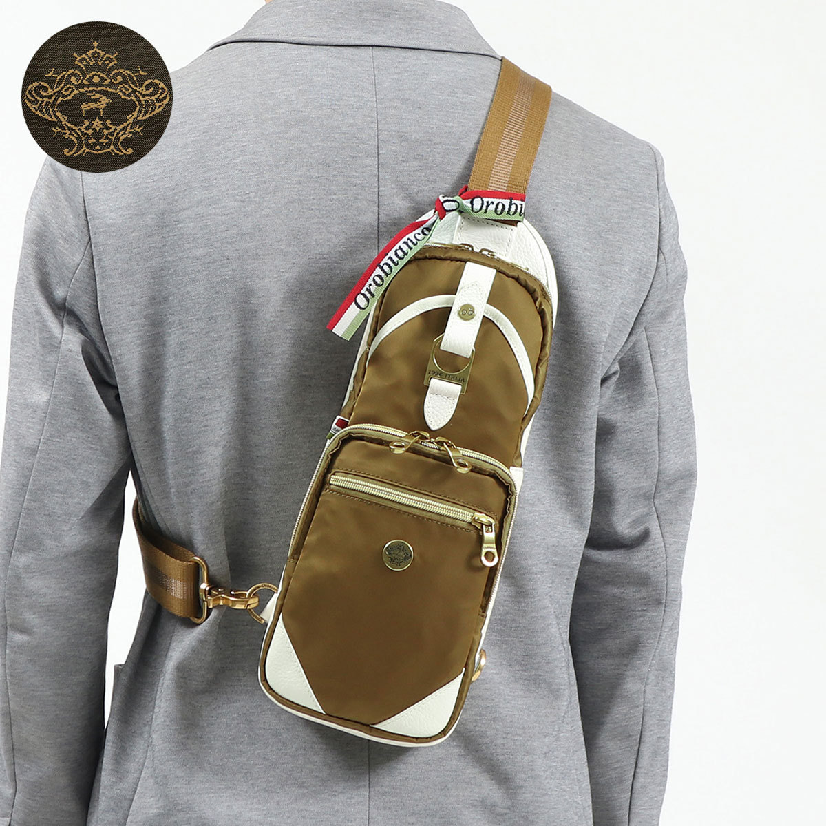 日本正規品 オロビアンコ ボディバッグ Orobianco バッグ ANNIBALE-F 