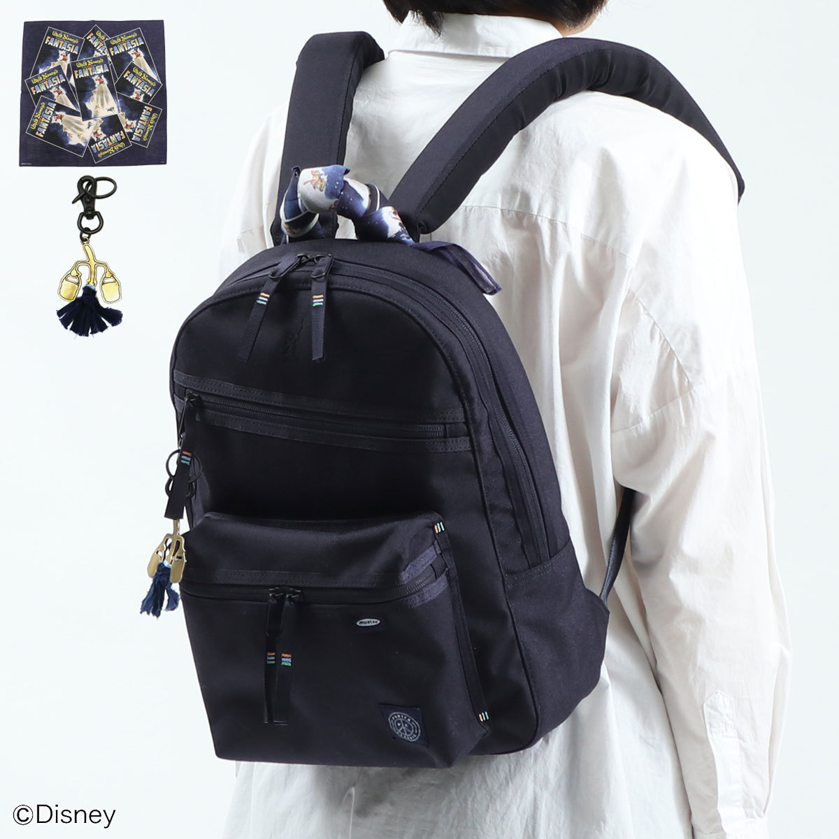 ポータークラシック リュック Porter Classic DISNEY FANTASIA NEWTON DAYPACK S デイパック ディズニー  ファンタジア ニュートン ムアツ A4 DP-050-1415