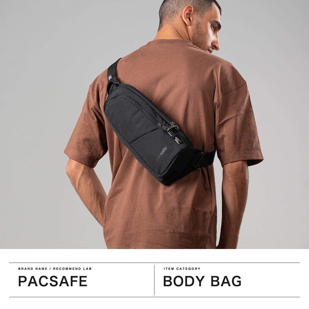 pacsafe パックセーフ ボディバッグ 斜めがけバッグ バッグ スキミング