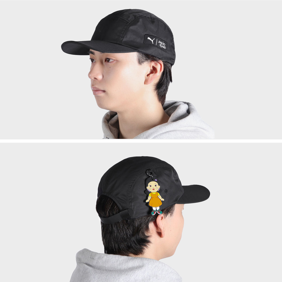 バナナマン 原宿 POPUP 限定 バ帽 BLK×BLK 黒刺繍