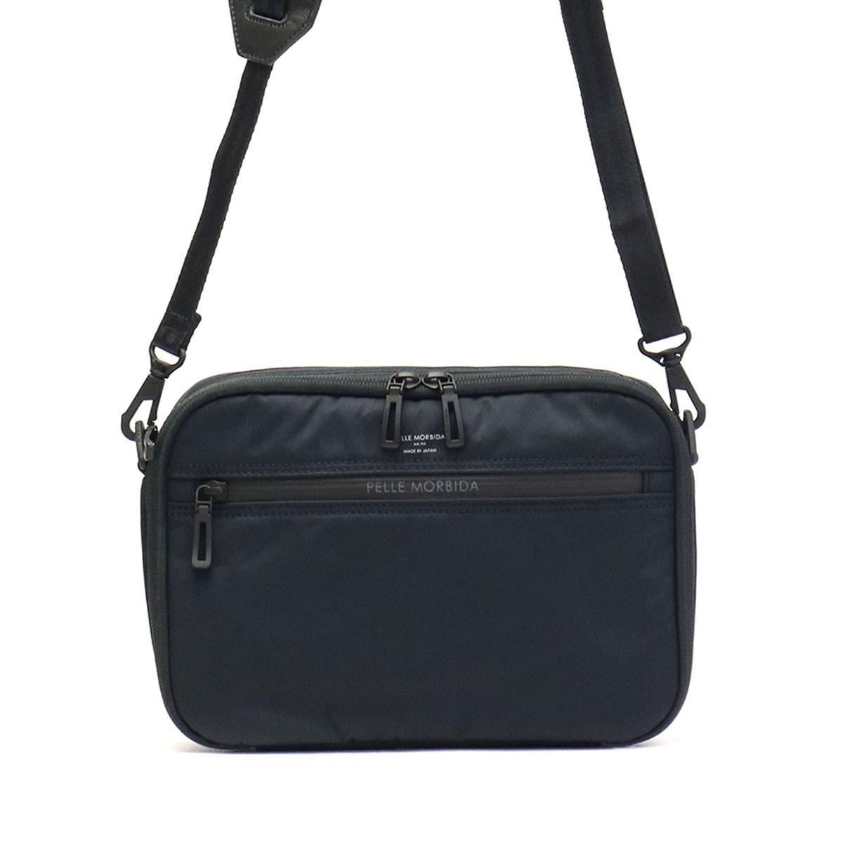 美品　ペッレモルビダ　2WAY クラッチバッグ　ショルダーバッグ　ネイビー 極美品✨ペッレモルビダ ショルダーバッグ 2way クラッチバッグ