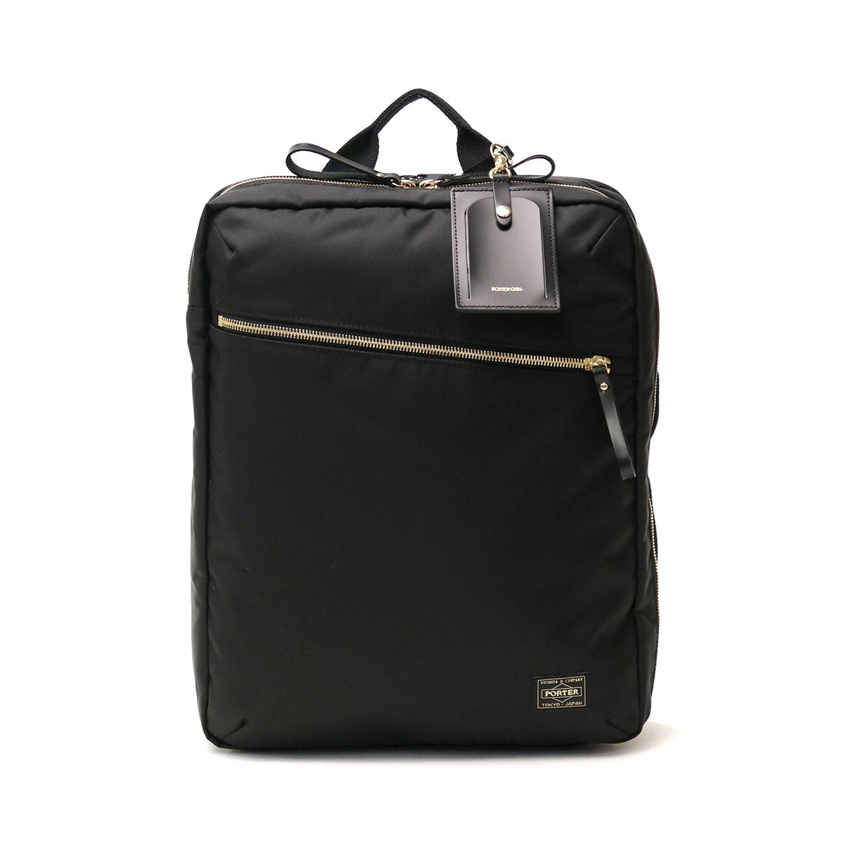 新品同様✨ポーター ガール シア リュック 2層 A4可 ネームタグ 大容量 PORTER ポーター シア 2WAYデイパック(L) 871-05179 リュック