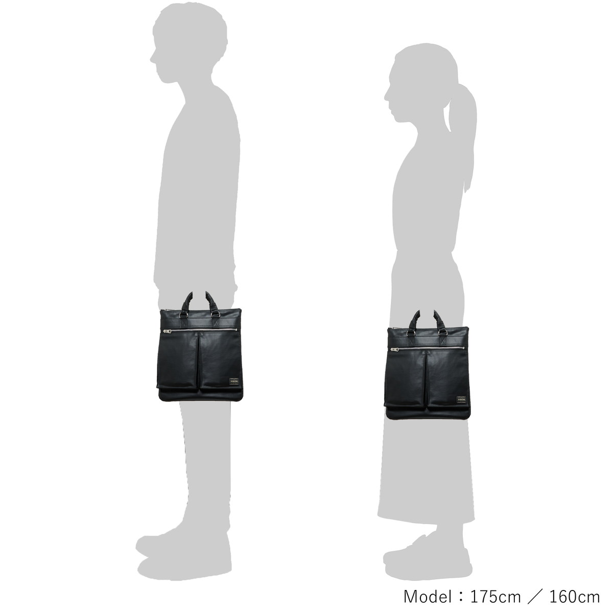 レザー ヘルメットバッグ PORTER ポーター アラウンド ブリーフケース STYLE(スタイル) HELMET BAG(L) | 吉田カバンホームページ | YOSHIDA & Co.