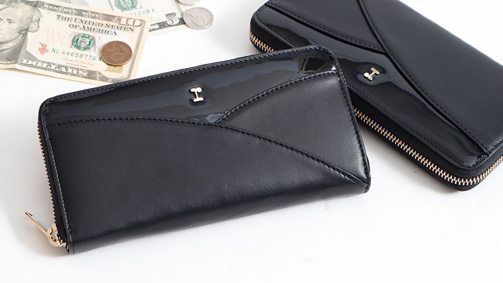 最大40%★4/21限定 レペット 長財布 Repetto Zippered wallet ラウンドファスナー ラウンドファスナー長財布 本革 革  レザー レディース 51202-4-10533