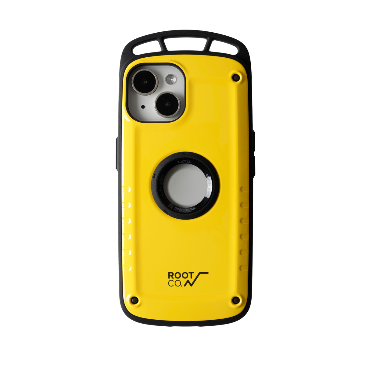 ROOT CO. ルートコー iPhone13 14 15 イエロー ルートコー ROOT CO. 6ヶ月保証 スマホケース iPhoneケース