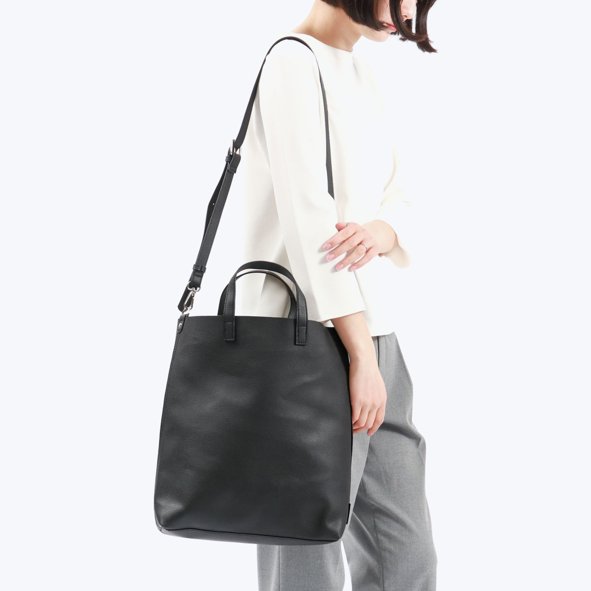 ルートート トートバッグ ROOTOTE LT.A4.レザレット-A 2WAYトート