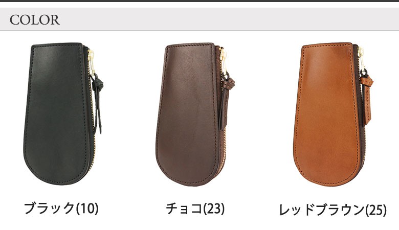 SLOW スロウ キーケース 本革 ファスナー zip key case DOUBLE OIL 