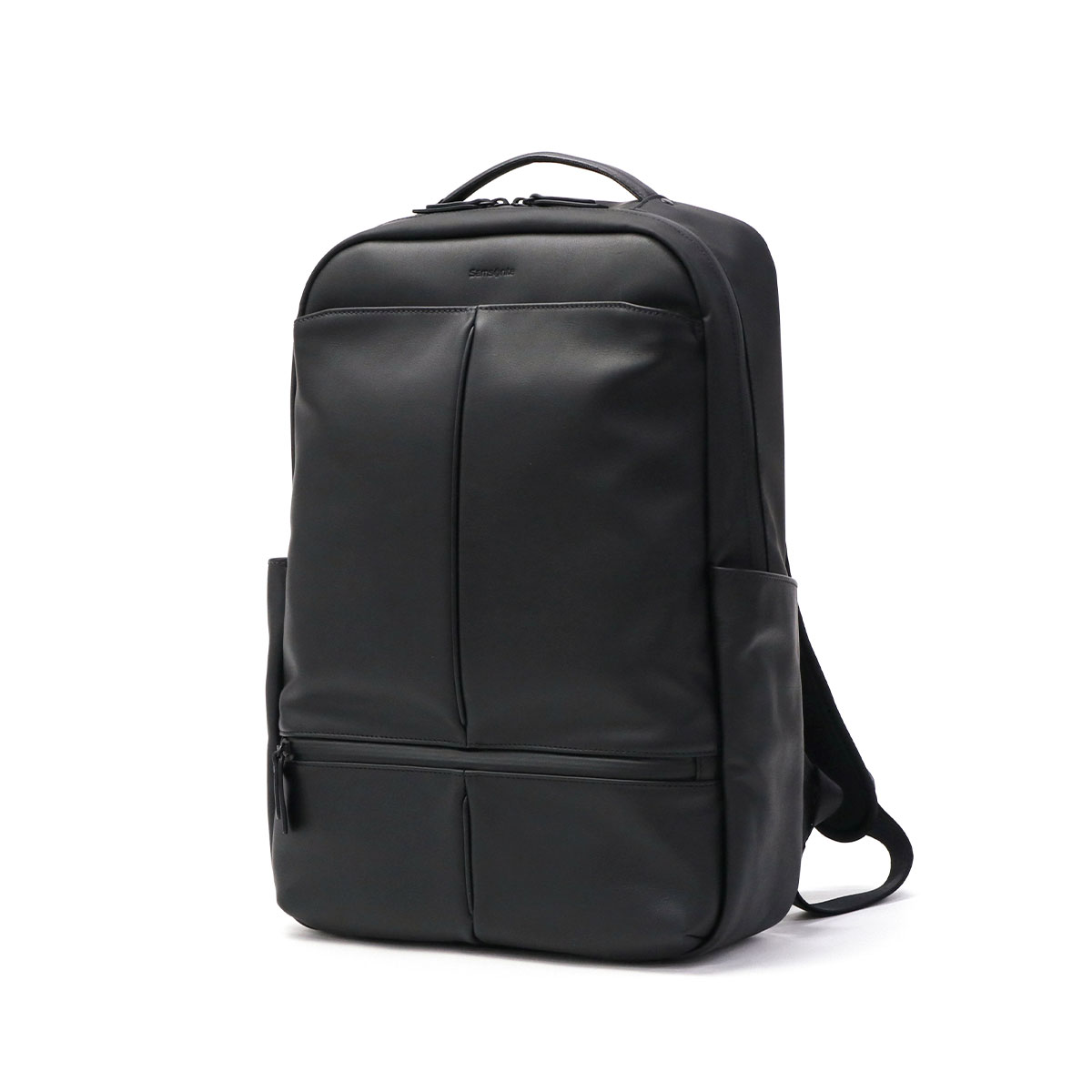 未使用級✨Samsonite　サムソナイト　リュック　バックパック　ビジネス　黒 Samsonite サムソナイト リュック レザー ビジネスカバン バック