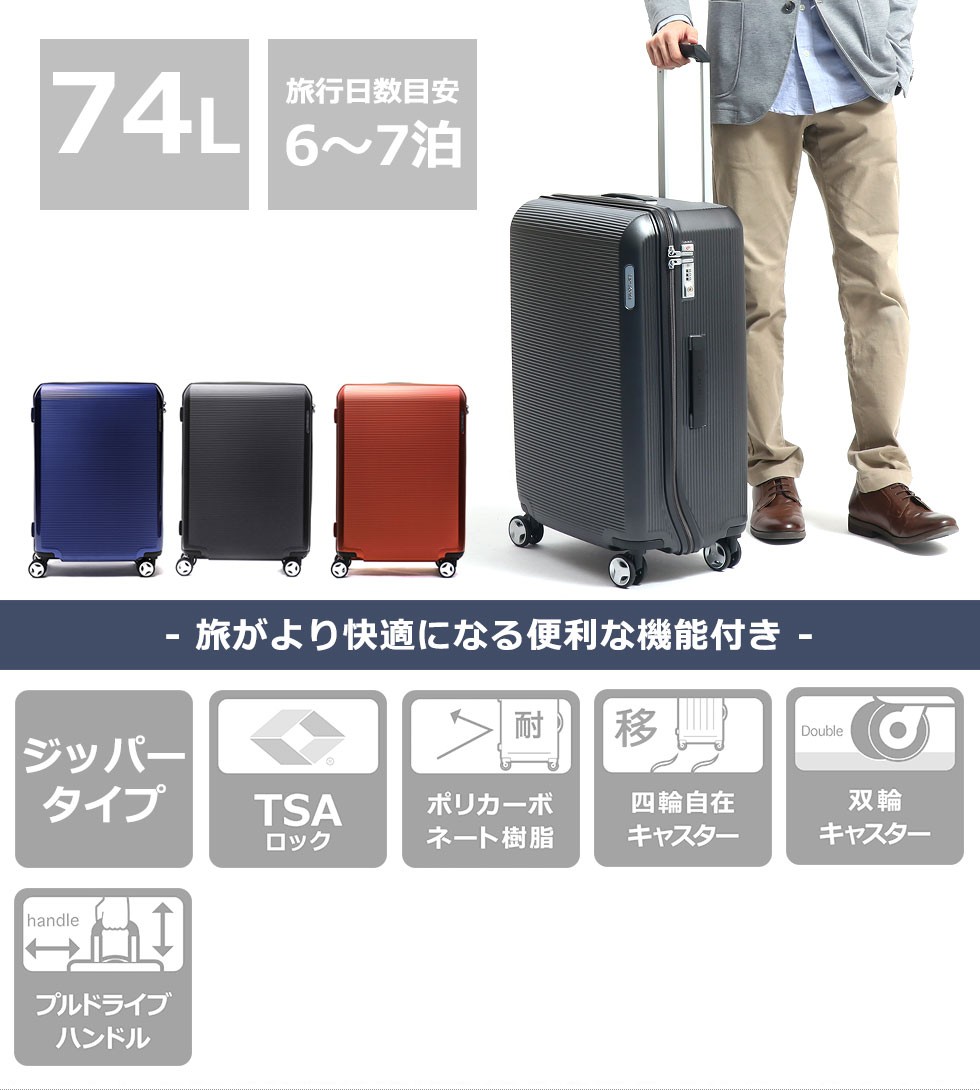 最大41%☆6/2限定 正規品10年保証 サムソナイト スーツケース 