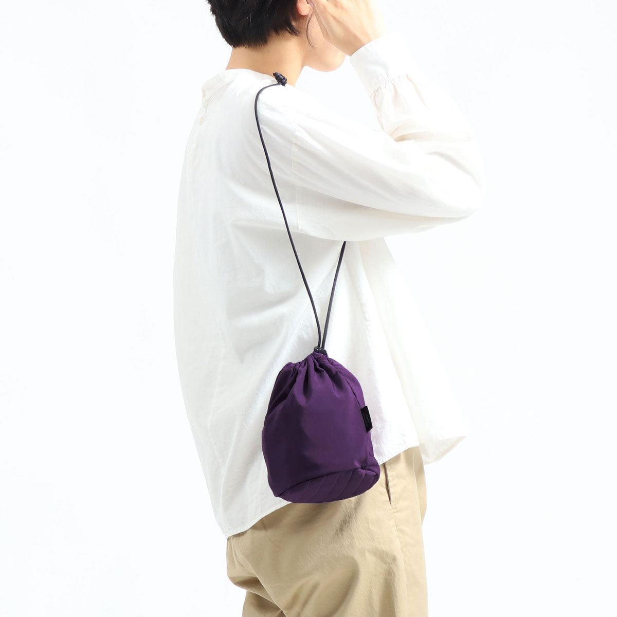 スタンダードサプライ ポーチ STANDARD SUPPLY 小物入れ SIMPLICITY W DRAW STRING POUCH S 巾着 小さめ 撥水 軽量 ブランド メンズ レディース｜galleria-onlineshop｜15