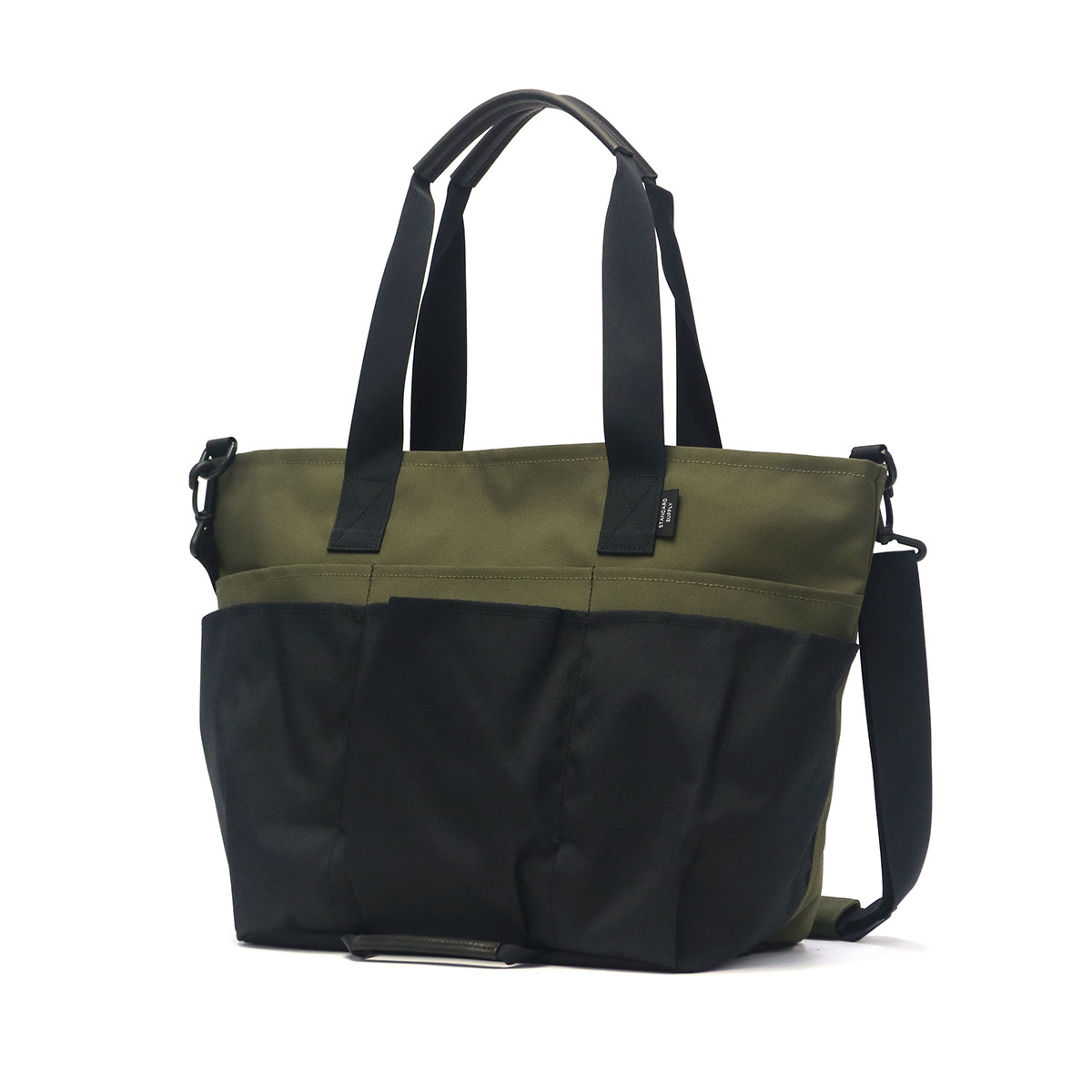 スタンダードサプライ　2wayバッグ　ブラック トートバッグ 2WAY FOLD TOTE／STANDARD SUPPLY（スタンダード