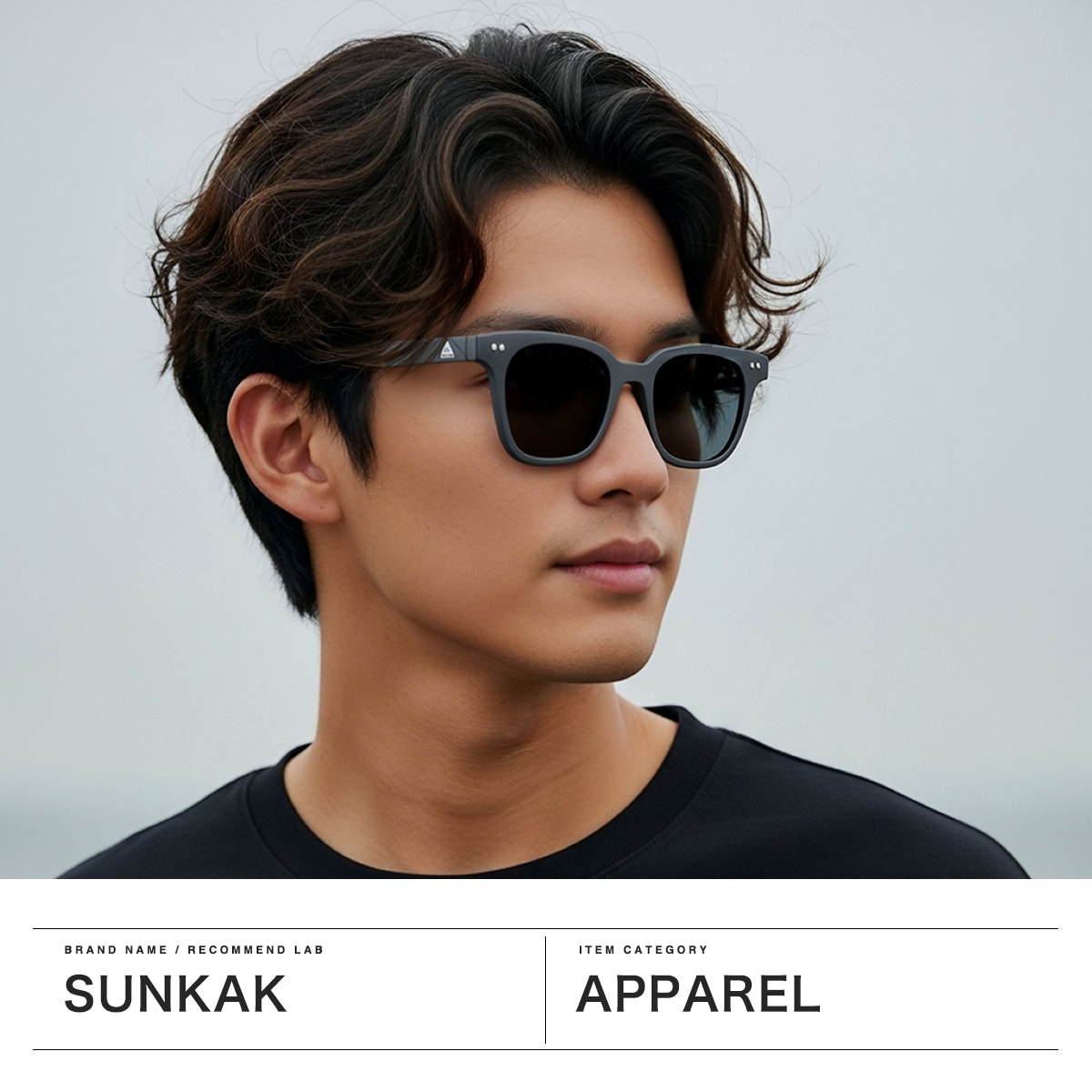 SUNKAK 最大51%☆8/24限定 サンカク サングラス メンズ