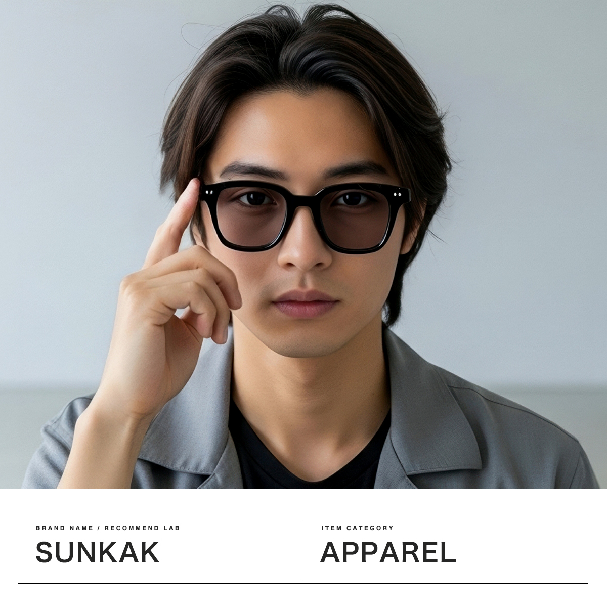SUNKAK 最大50%☆9/5限定 サンカク サングラス メンズ