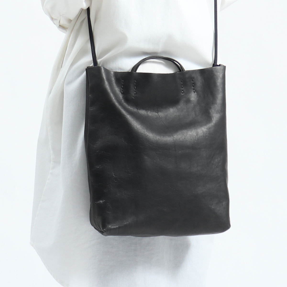 スロウ トートバッグ SLOW horse pit ホースピット utility tote bag ショルダー 2WAY レザー 本革 49S186H｜galleria-onlineshop｜02