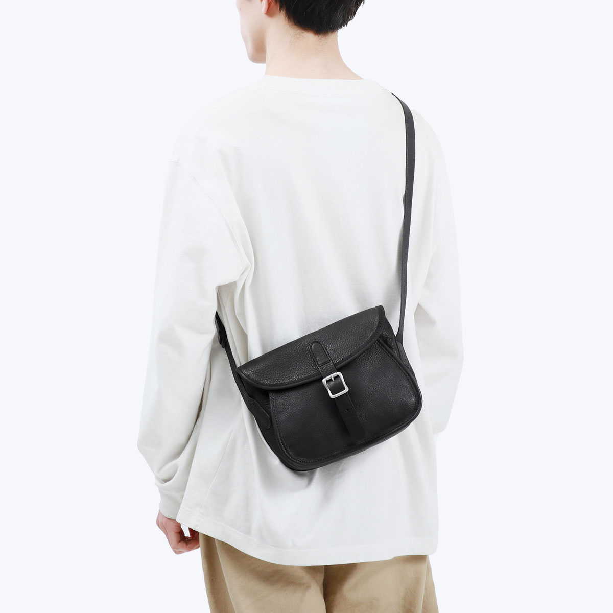 最大27%★5/3限定 スロウ ショルダーバッグ SLOW fino cartridge shoulder bag Msize ミニショルダー バッグ  斜めがけ 革 A5 小さめ 軽量 日本製 306S41K