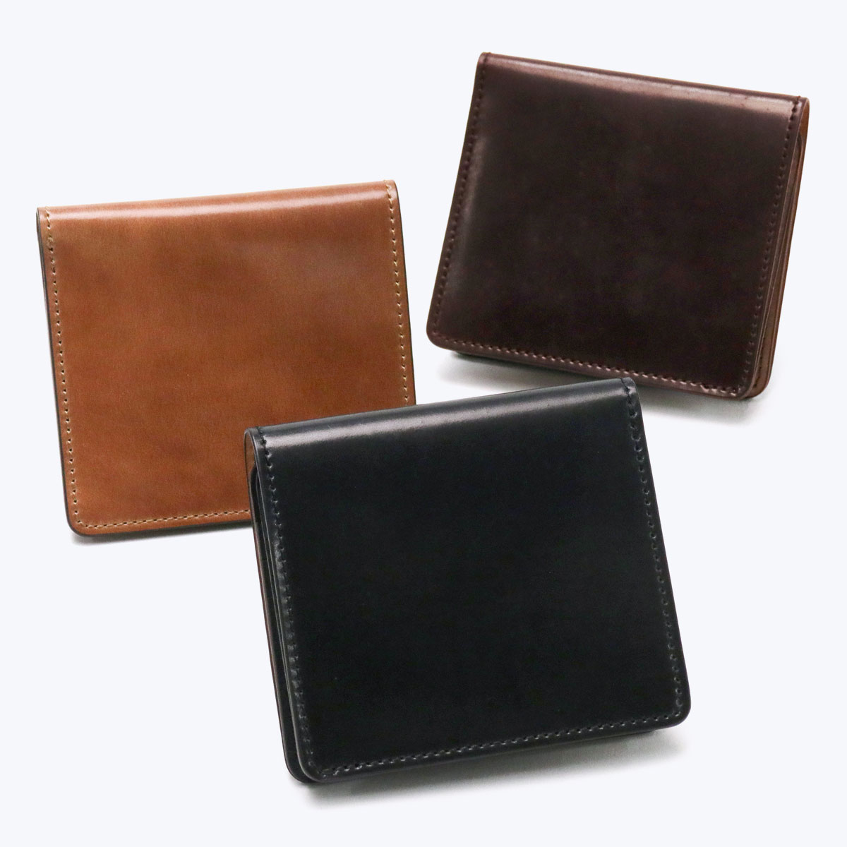 スロウ 財布 SLOW cordovan smart mini wallet 二つ折り財布 小さい