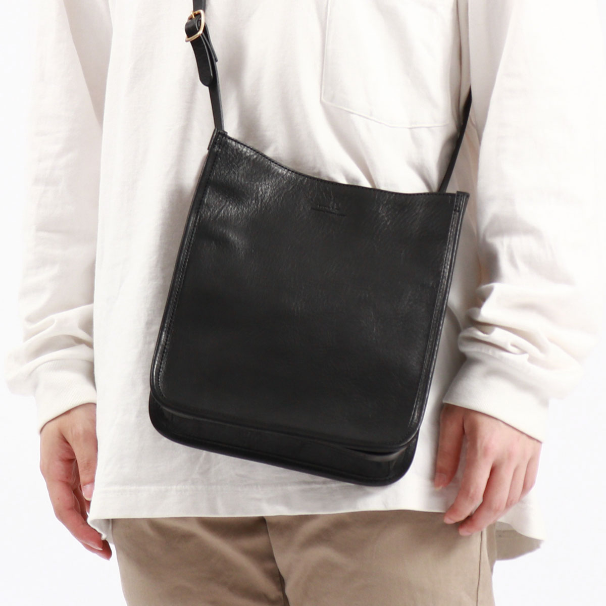 スロウ ショルダーバッグ SLOW bono ボーノ square shoulder bag M