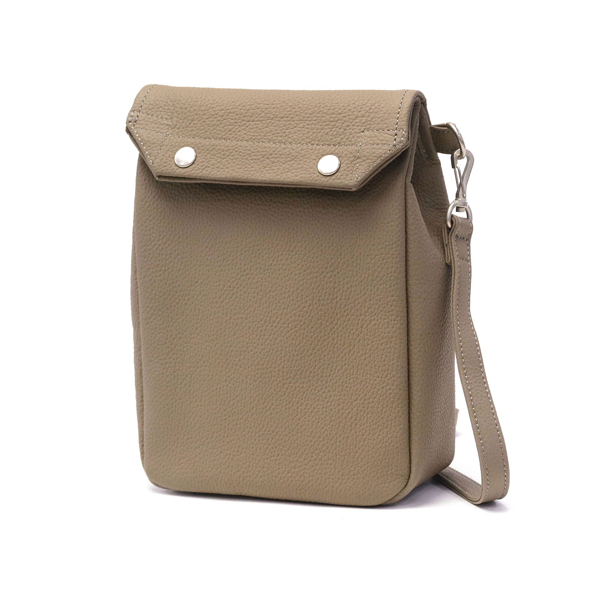 SLOW ショルダーバッグ　 レザー SLOW ショルダーバッグ スロウ / shrink gas mask shoulder S