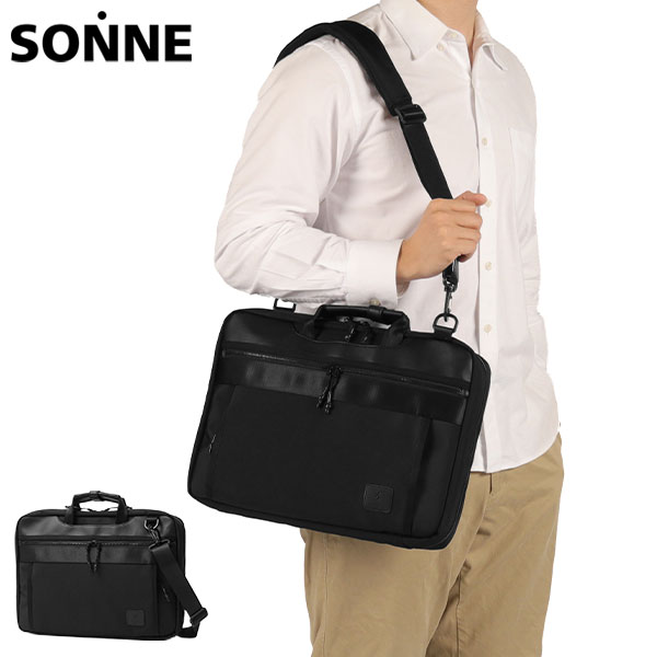 SONNE（ゾンネ） 最大50%☆6/25限定 ビジネスバッグ メンズ 軽量 2WAY