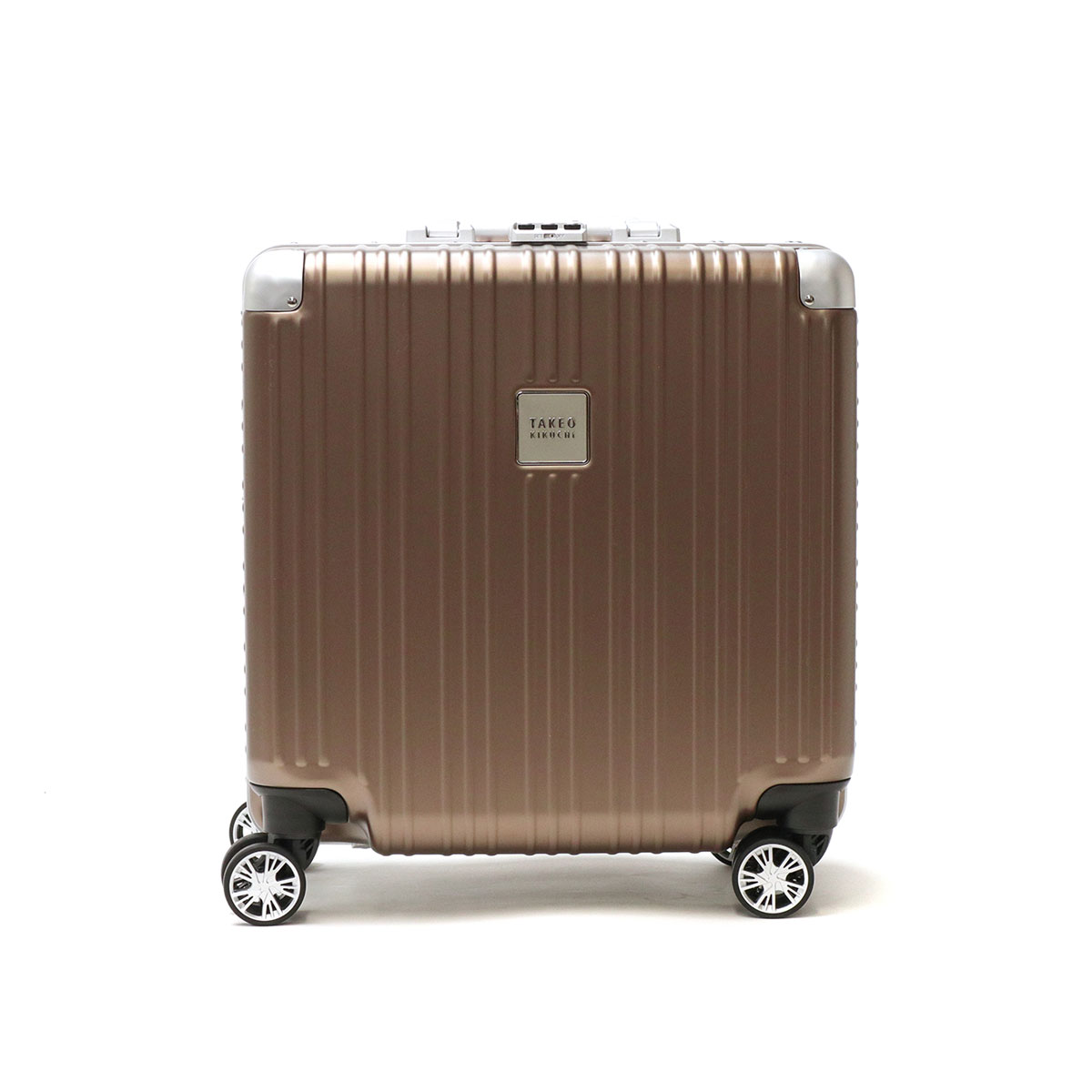 タケオキクチ スーツケース 機内持ち込み TAKEO KIKUCHI 軽量 小型 Sサイズ ハードケース 32L 1泊 2泊 DARJEELING ビジネスSサイズ DAJ001｜galleria-onlineshop｜03
