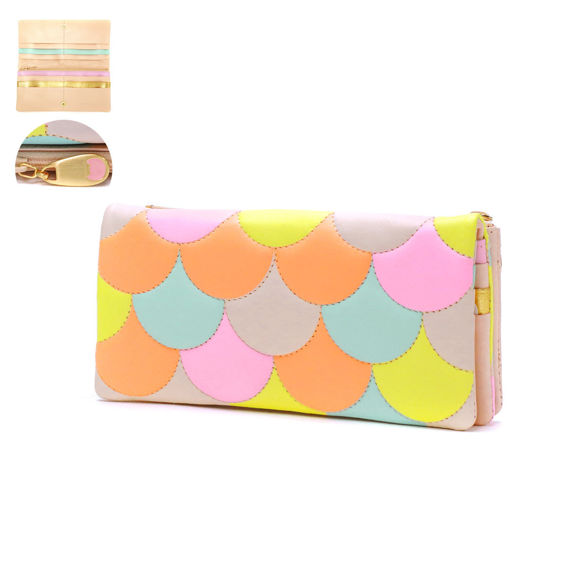 最大40%☆3/5限定 ツモリチサト 財布 tsumori chisato CARRY カラフル