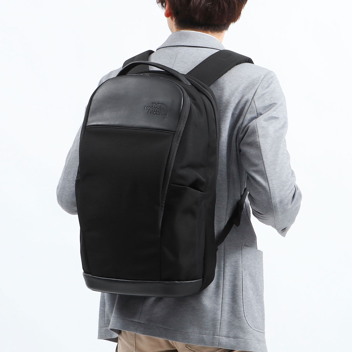 最大36%★11/23迄 日本正規品 ザ・ノース・フェイス リュック THE NORTH FACE ビジネスバッグ Roamer Slim Day  ビジネスリュック 18L A4 2層 メンズ NM82061