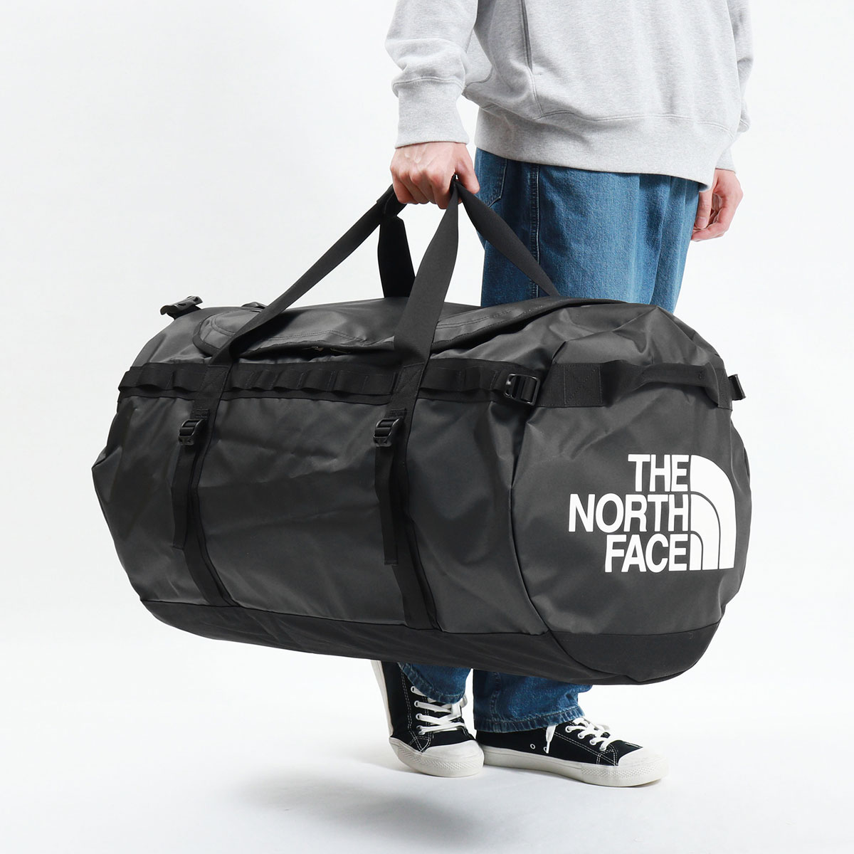 最大42%★11/19〜 日本正規品 ザ・ノース・フェイス ボストンバッグ THE NORTH FACE BCダッフルXL 2WAY リュック 大容量  132L 折りたたみ メンズ NM82169