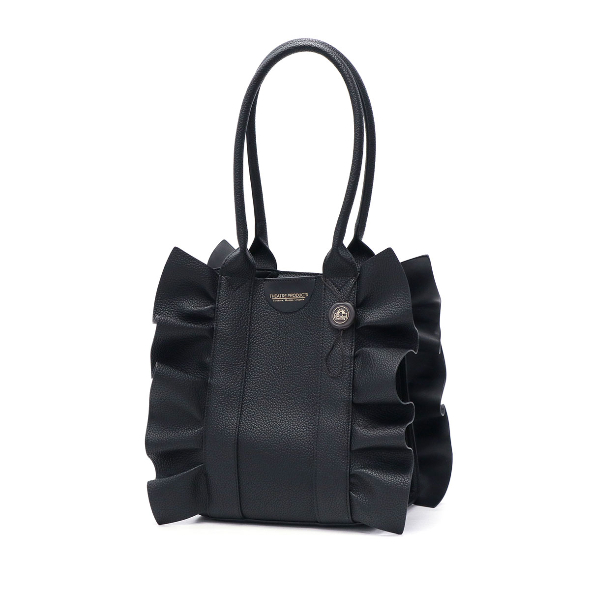 最大51%★5/24限定 シアタープロダクツ トートバッグ レディース THEATRE PRODUCTS A5 20代 30代 FAKE LEATHER FRILL BAG CL240361の画像