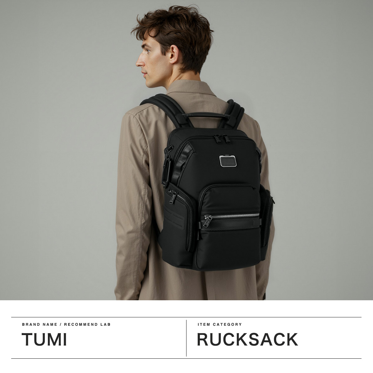 極美品　トゥミ　TUMI リュック　バックパック　ゴールドロゴ　ナイロン　A4可 極美品 トゥミ TUMI リュック バックパック ゴールドロゴ