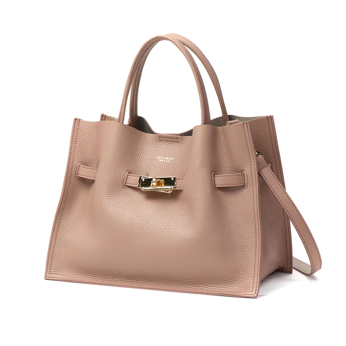 新品　VIOLAd’ORO ヴィオラドーロ　S トートバッグ VIOLAd'ORO BIANCA S（トートバッグ）｜VIOLAd'ORO（ヴィオラ