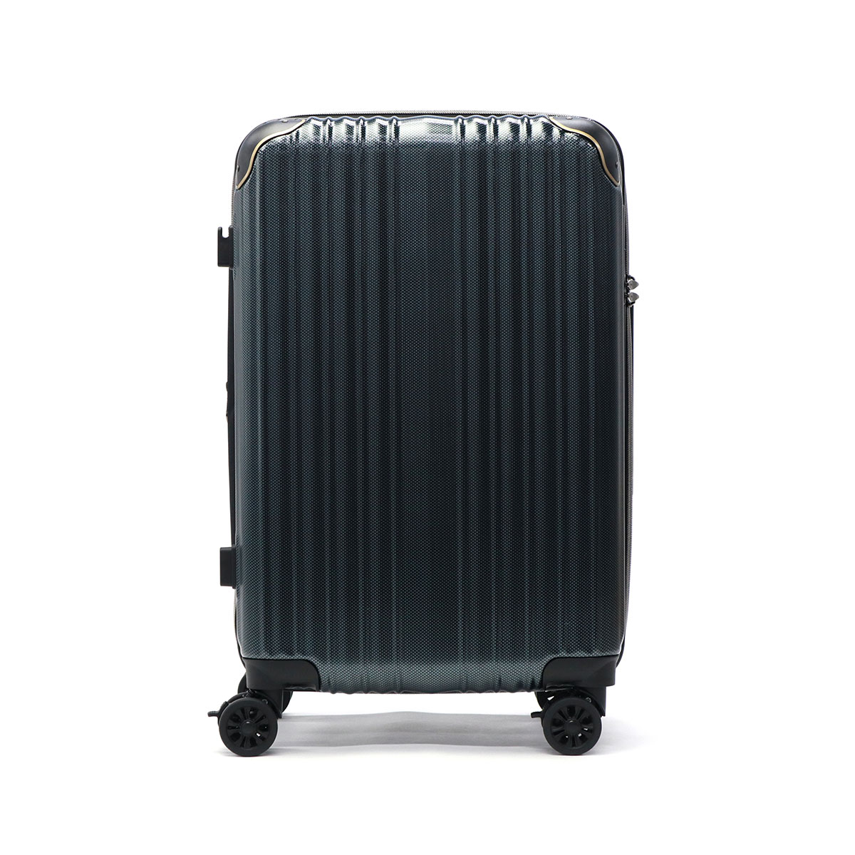 スーツケース Mサイズ 63L ブラック ツヤ KD-SCK アイリスオーヤマ