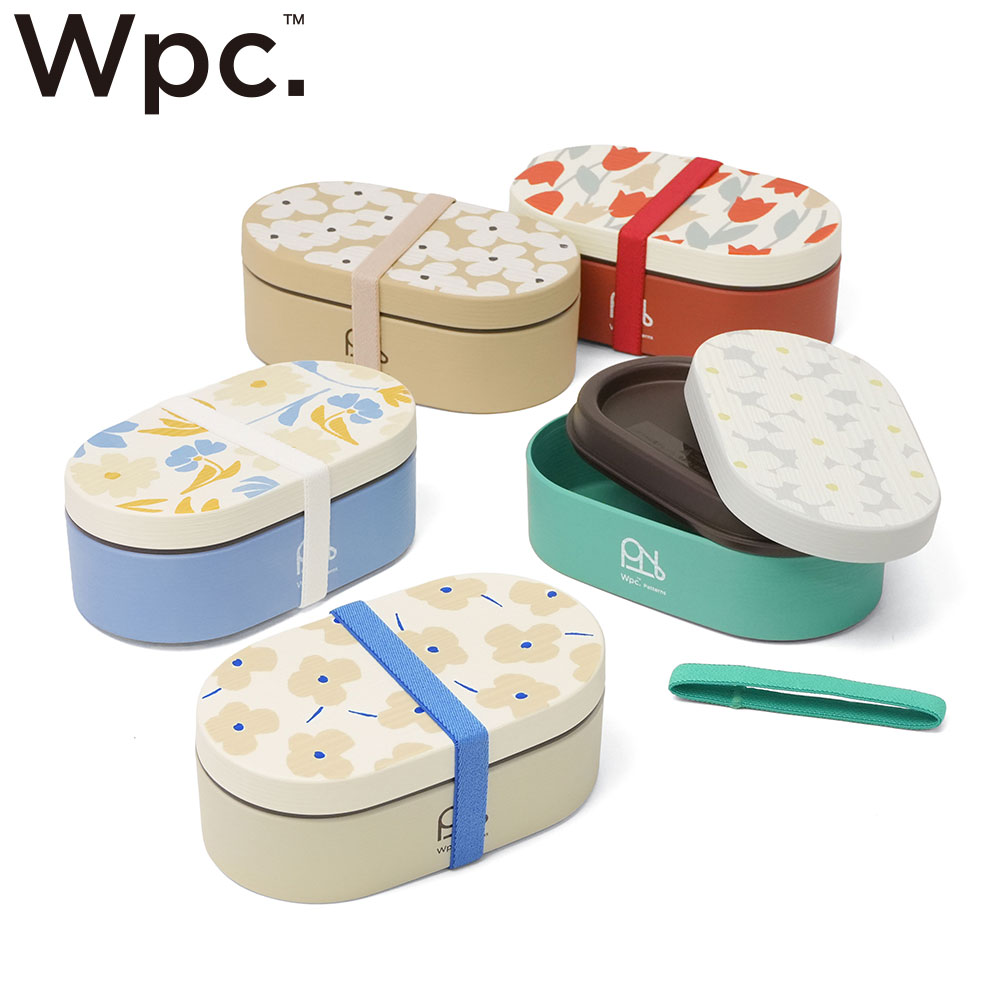ダブリュピーシー Wpc. ランチボックス レトロ 花柄 花 北欧 ギフト