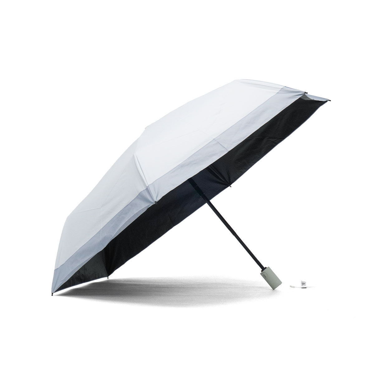 Waterfront ウォーターフロント 折りたたみ傘 親骨55cm 自動 晴雨兼用 Waterfront ウォーターフロント 折りたたみ傘 親骨55cm 自動 晴雨兼用