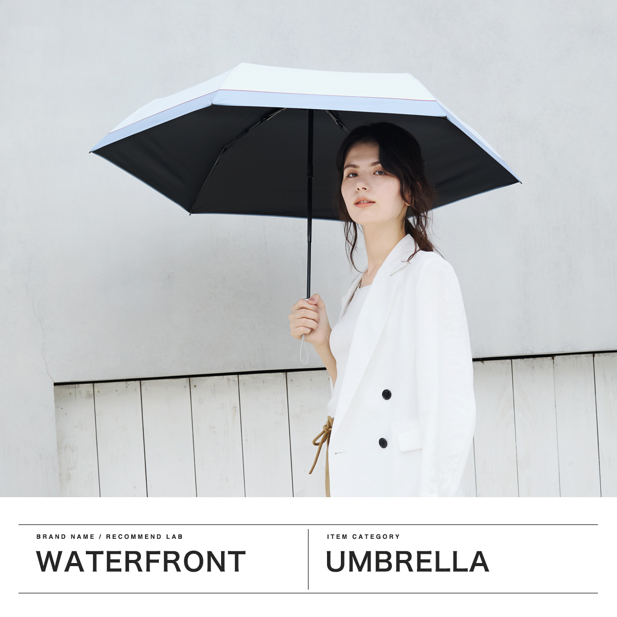 Waterfront 最大33%☆4/29限定 ウォーターフロント 折りたたみ傘 Waterfront 最大33%☆4/29限定 ウォーターフロント 折りたたみ傘