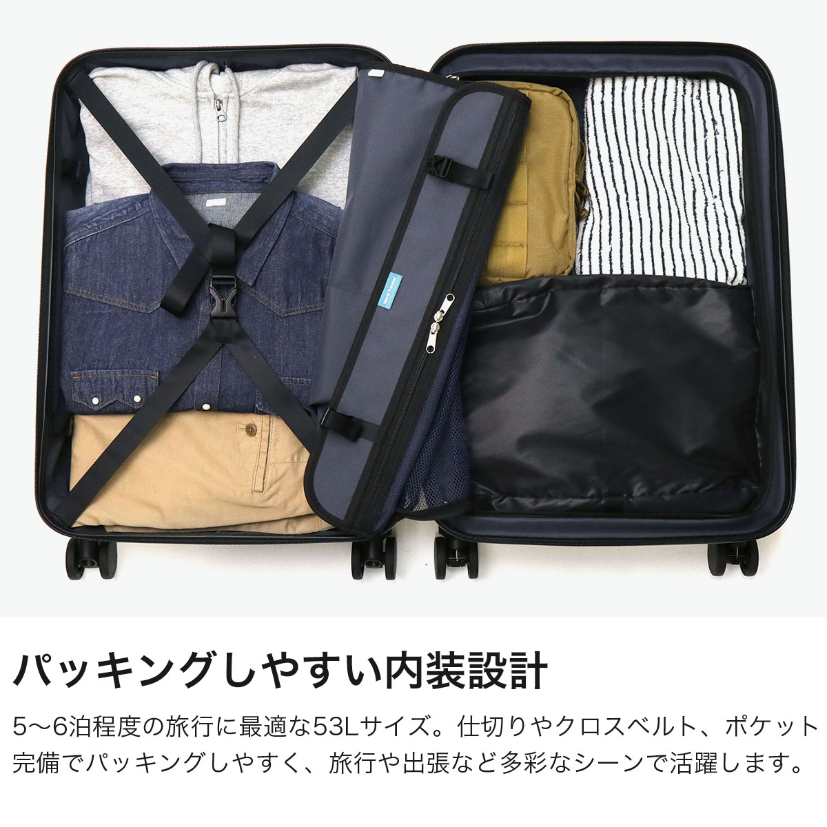 World Traveler ワールドトラベラー スーツケース 軽い 丈夫 静音