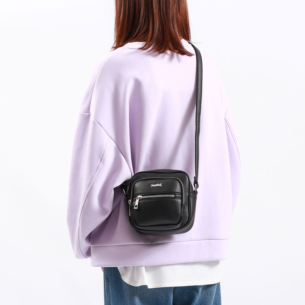 エックスガール ショルダーバッグ X-girl FAUX LEATHER SHOULDER MINI 