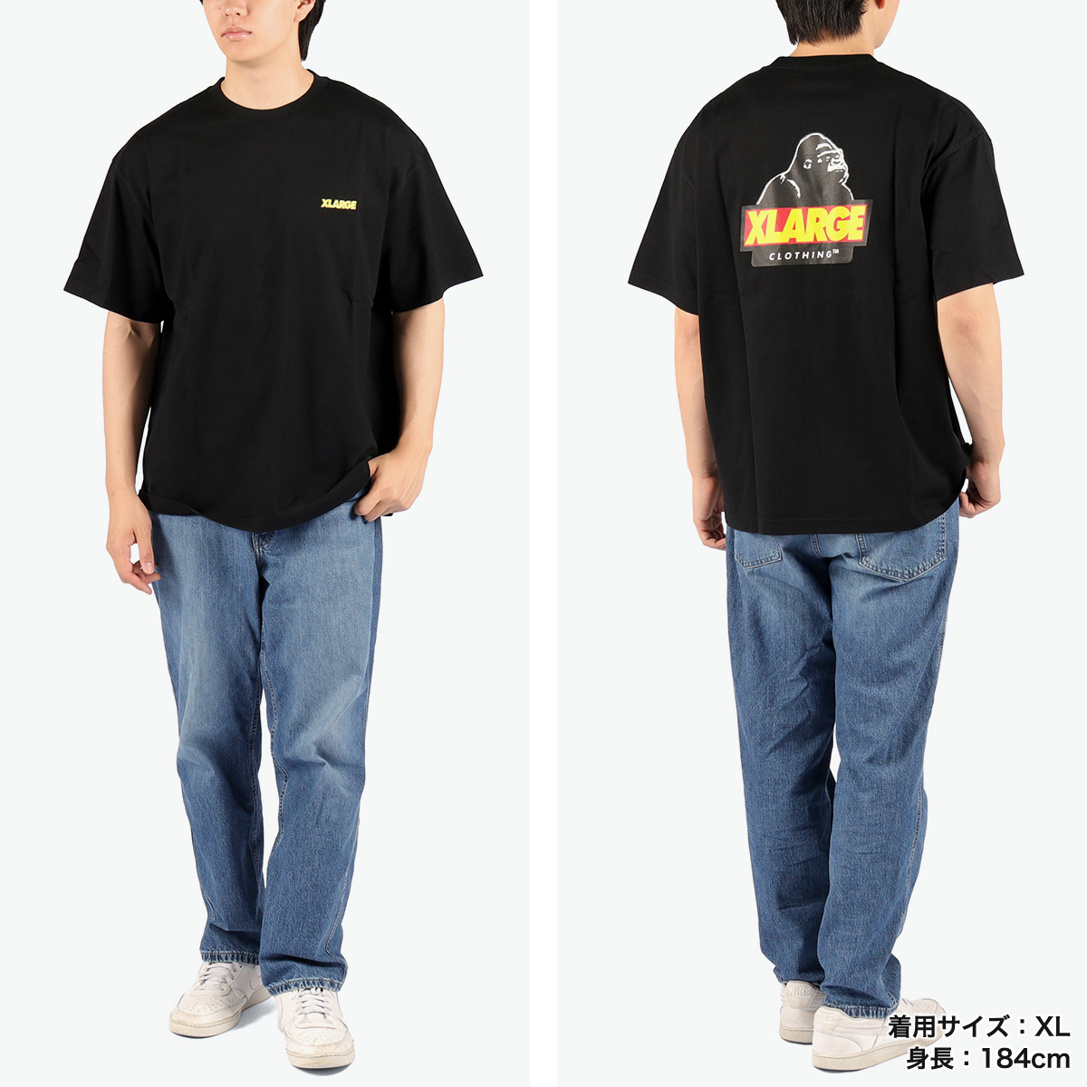 XLARGE エクストララージ Tシャツ クルーネック 半袖Tシャツ Mサイズ L
