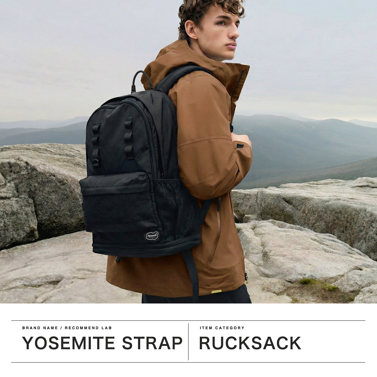 バッグ YOSEMITE STRAP BACK PACK YOSEMITE STRAP ヨセミテストラップ リュック デイパック 旅行 バック