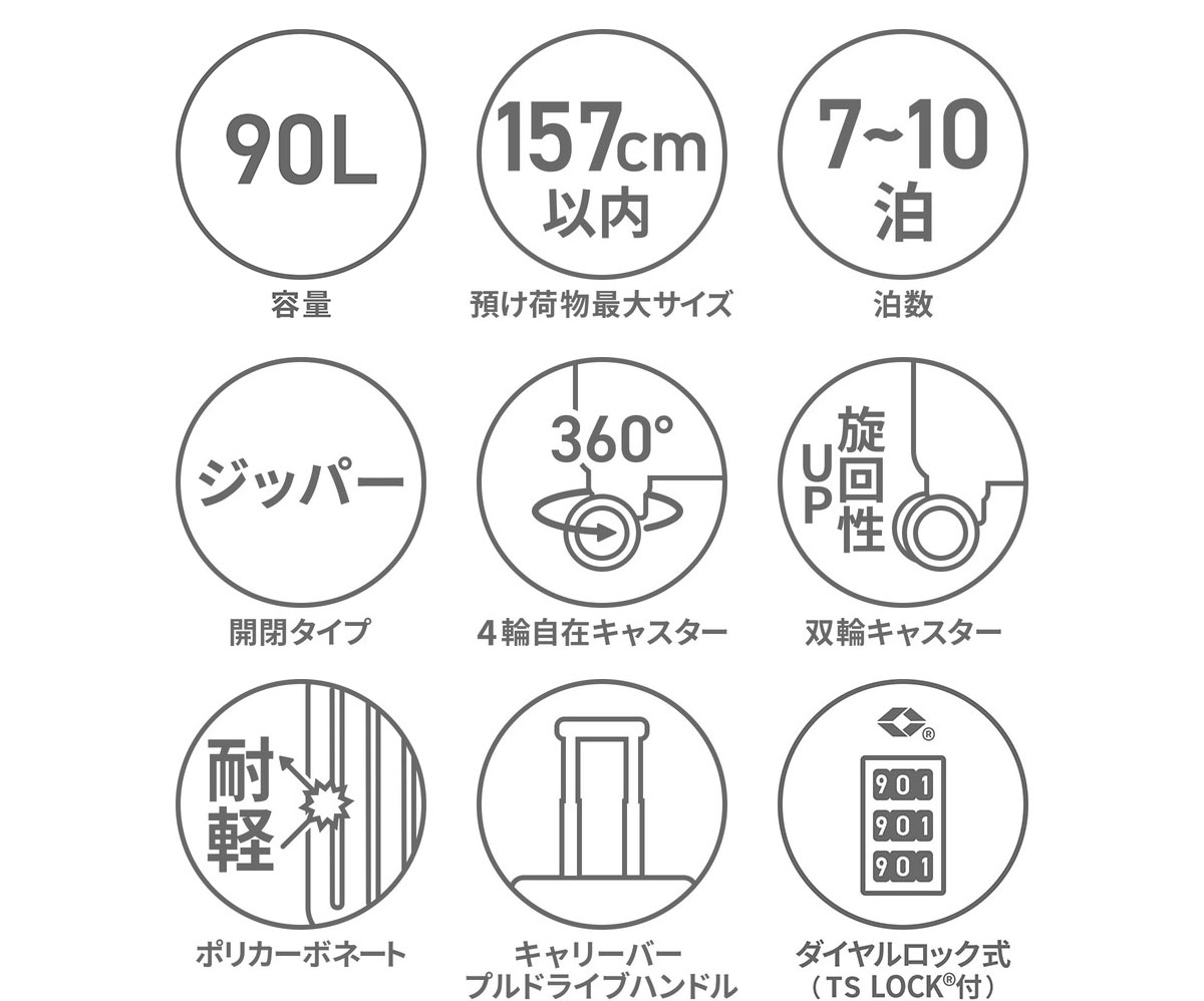 ZERO HALLIBURTON 最大32%☆4/22まで セール20%OFF 特典付