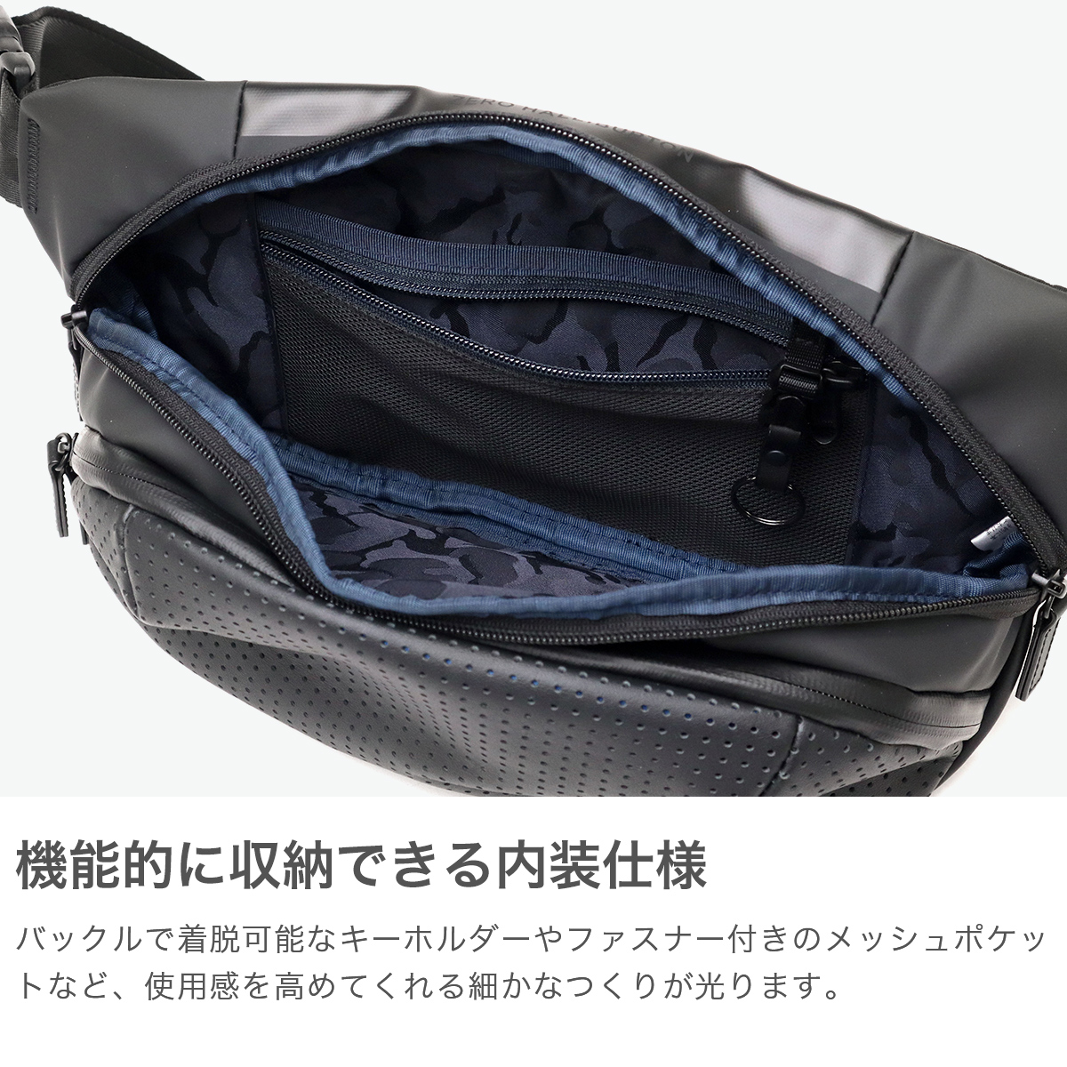 【極美品】ZERO HALLIBURTON ゼロハリバートン ハンドバッグ ZERO HALLIBURTON ゼロハリバートン｜【正規販売店】カバン