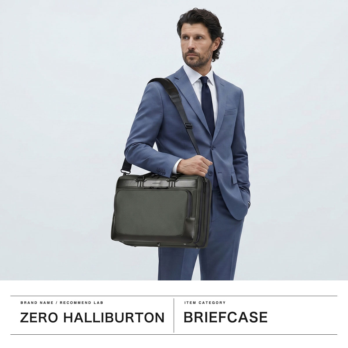 ZERO HALLIBURTON ゼロハリバートン ビジネスバッグ 拡張機能 B4 A4