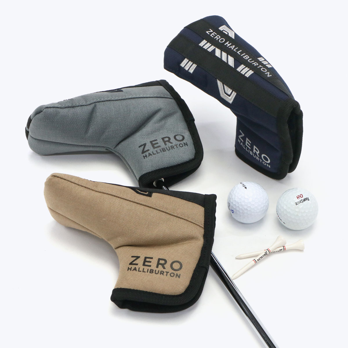 ともZERO HALLIBURTON パターカバーセット ZERO HALLIBURTON 最大43%☆8/24限定 日本正規品