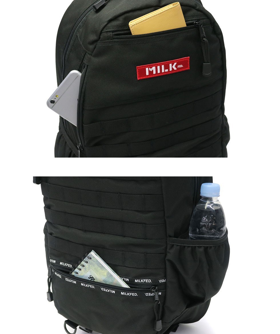 MILKFED. 最大42%☆7/15限定 ミルクフェド リュック バッグ LOGO