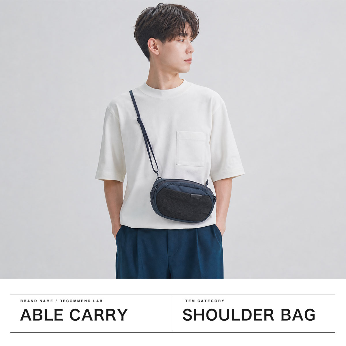 最大41%☆9/22迄 日本正規品 ABLE CARRY ショルダーバッグ エイブル